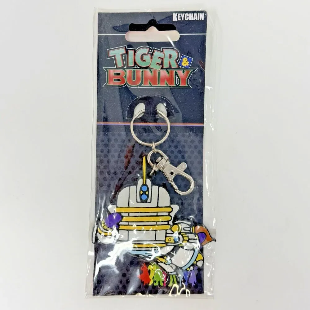 Tiger and Bunny Sky High Keith Goodman SD PVC Keychain Great Eastern Anime New